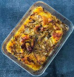 Poulet façon yassa et légumes rôtis