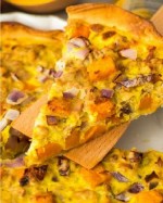 Quiche thon-butternut au curry