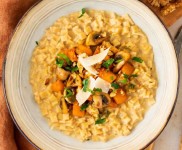 Crozetto de butternut aux champignons